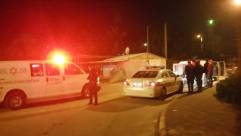  فيديو: اصابة متوسطة لشاب بعملية اطلاق نار في حي الجواريش بالرملة